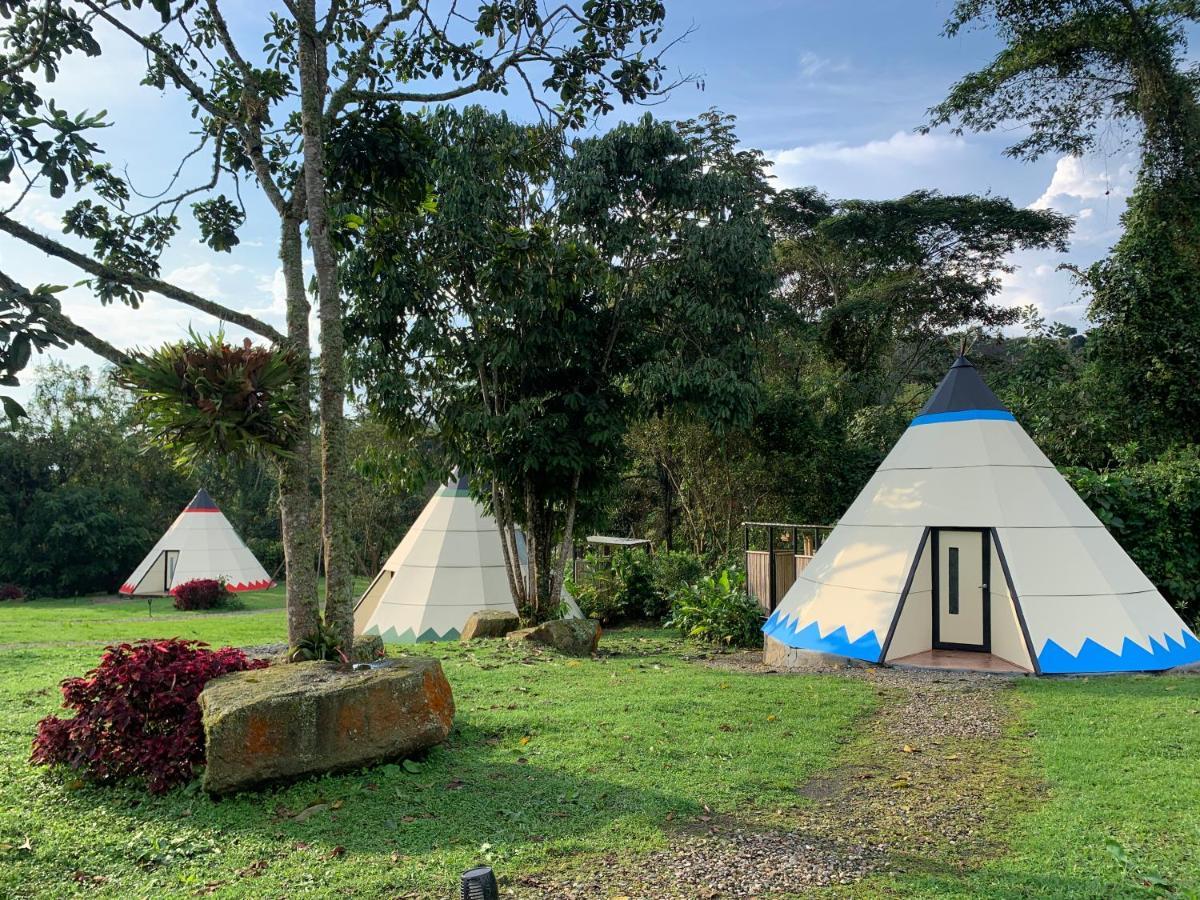 Bosque De Aventura & Glamping Refugio Del Bosque Hotel La Mesa  Luaran gambar