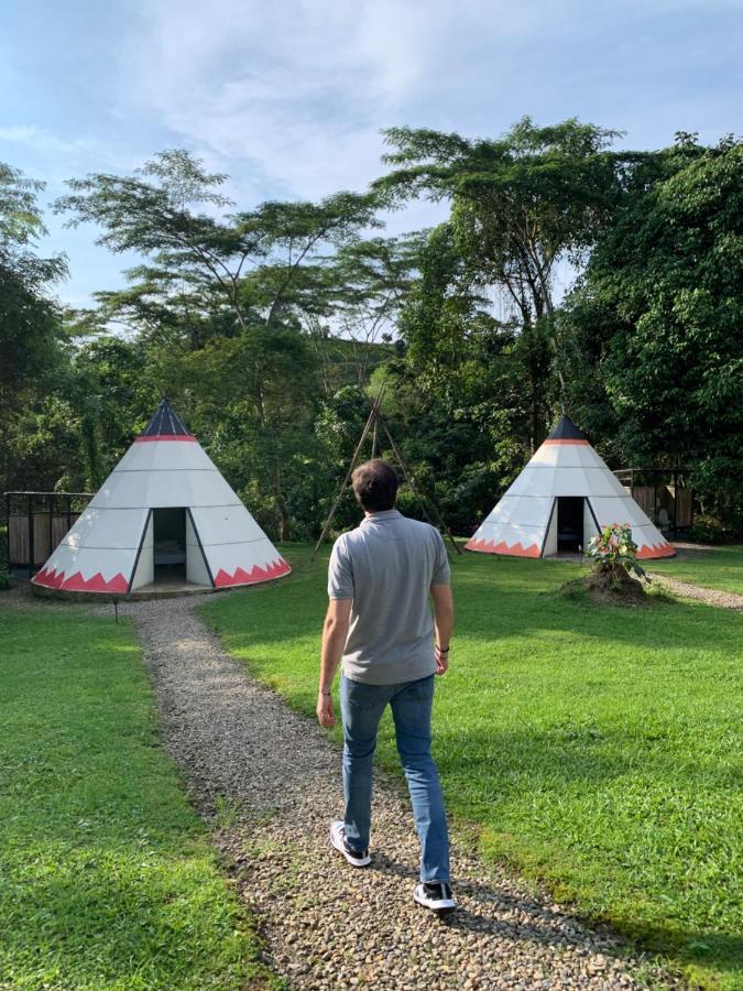 Bosque De Aventura & Glamping Refugio Del Bosque Hotel La Mesa  Luaran gambar